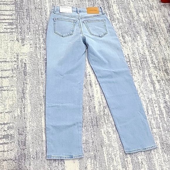 Calvin Klein Original Straight Stretch Jeans - Picture 3 of 7